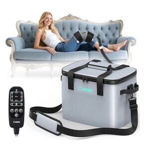 CUEME Cold Therapy Machine, Programmable Timer, Ice Machine for Knee.